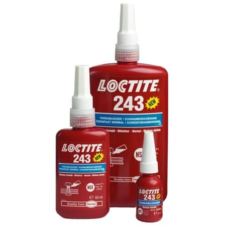 Loctite 243 (50 мл) - резьбовой фиксатор средней прочности локтайт 243